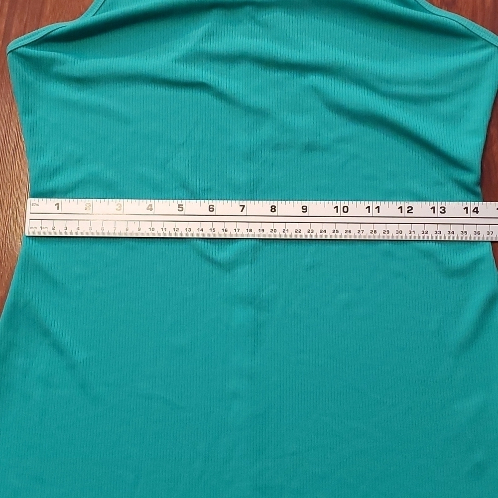 Nike Turquoise Racerback Tank Top - Picture 5 of 8
